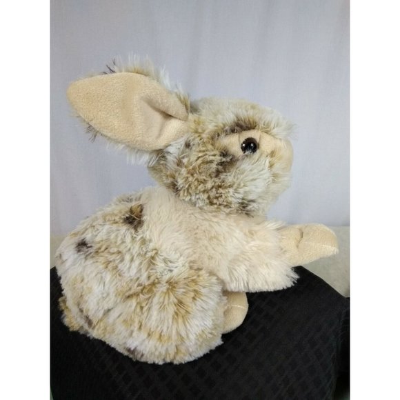 Spotted brown white 12" Rabbit stuffed plush by Dan Dee Collection - Picture 1 of 12